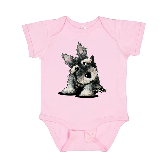 MSKKLA Mini Schnauzer Dog Romper Toddler/Infant Bodysuit Fashion Jumpsuit Onesies for Baby Black MSKKLA Mini Schnauzer Dog Romper Toddler/Infant Bodysuit Fashion Jumpsuit Onesies for Baby Black